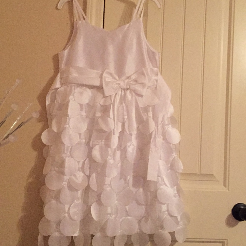 A little girls Easter dress